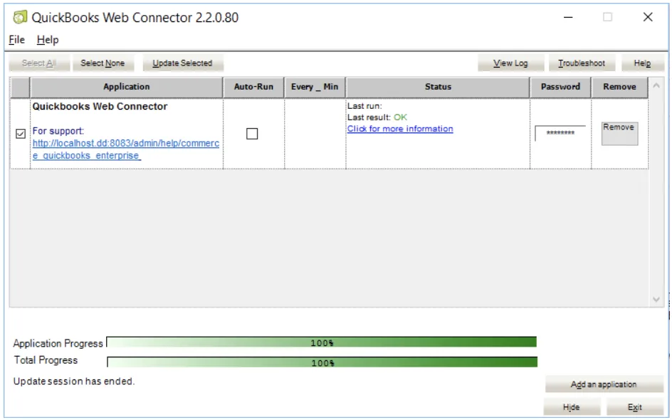 QuickBooks Enterprise integration - set up 3