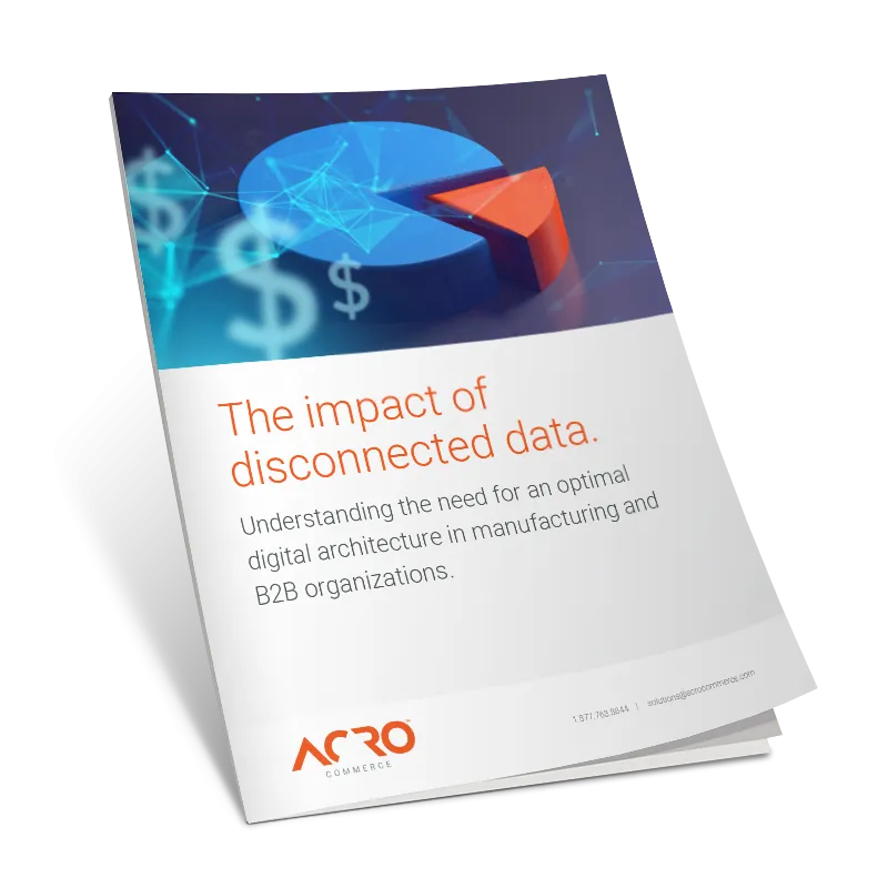 Impact of Disconnected Data - Ebook - Acro Commerce