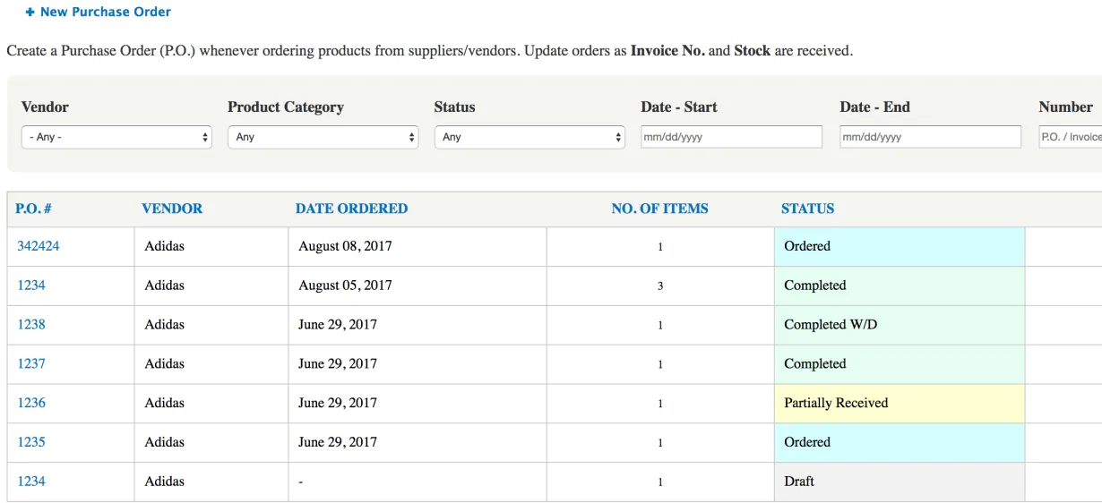 Purchase Order Manager for Drupal Commerce 2.x