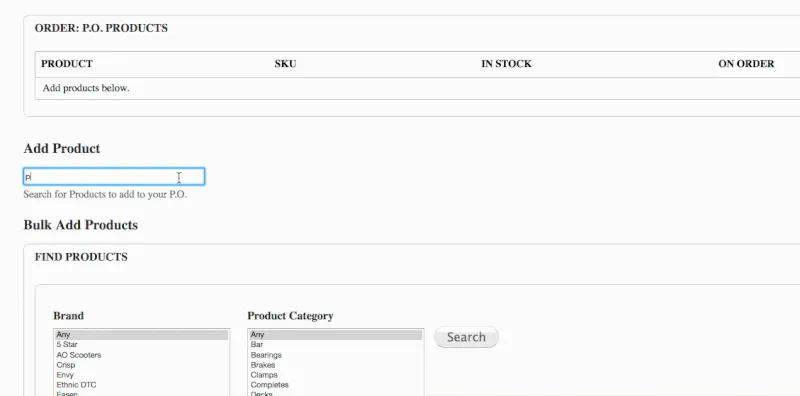 Purchase Order Manager for Drupal Commerce 2.x