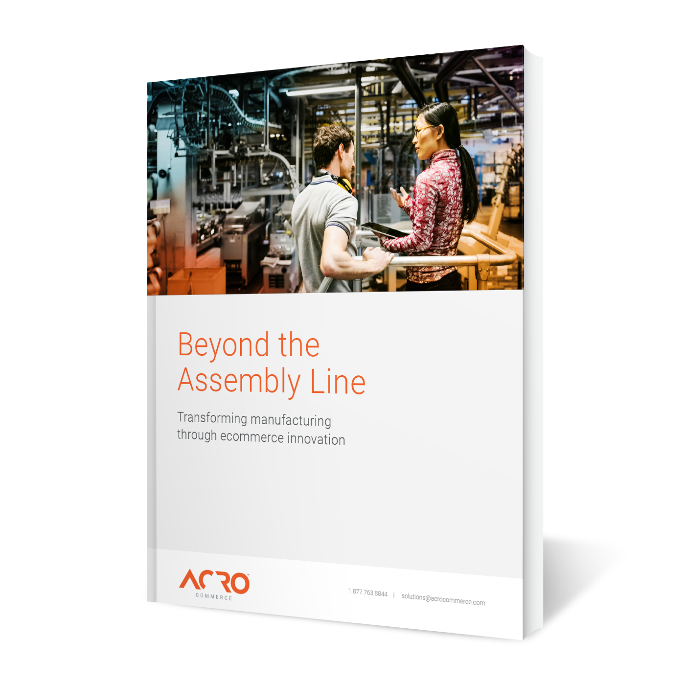 Beyond the Assembly Line-Transforming Manufacturing Through Ecommerce Innovation | Whitepaper | Book layout