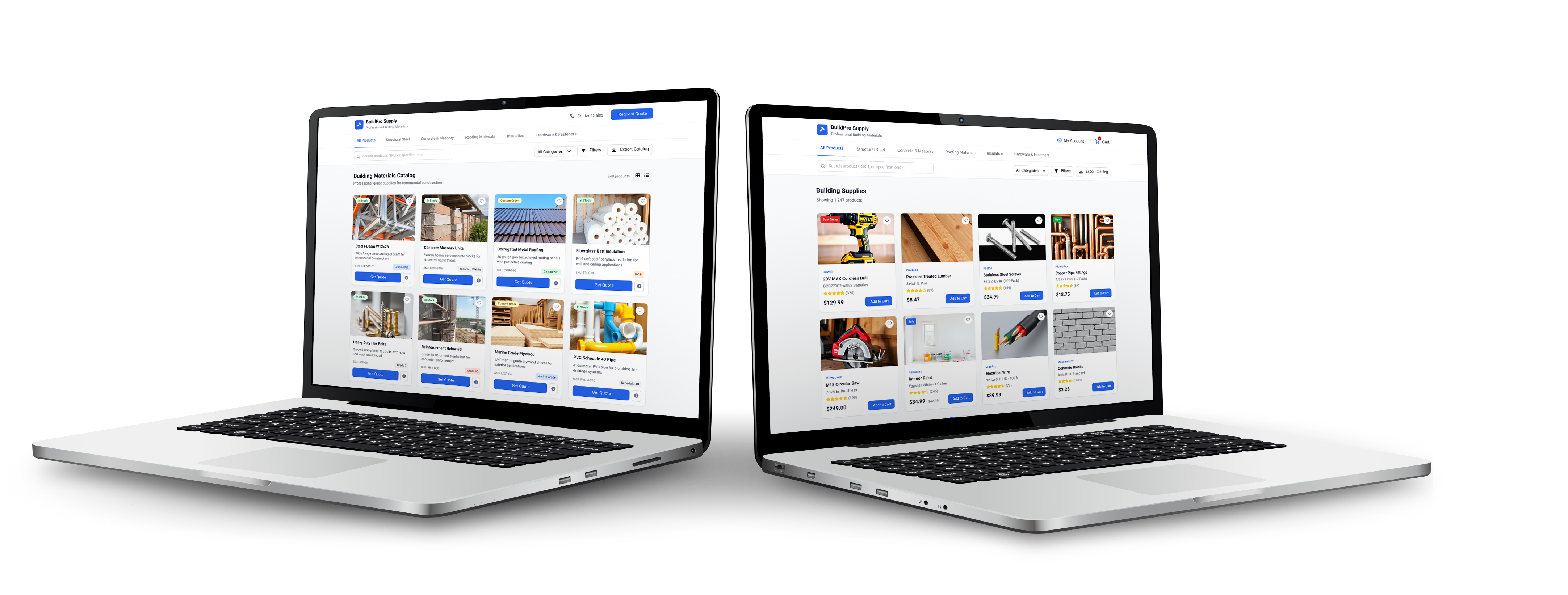 Comparison of B2B commerce and direct-to-consumer commerce experiences