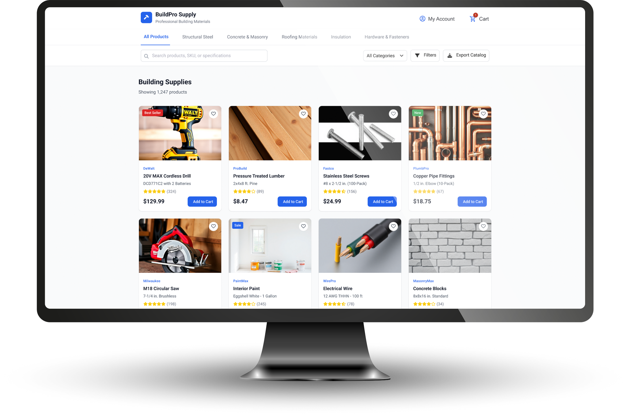 Example of a D2C Commerce Experience for B2B