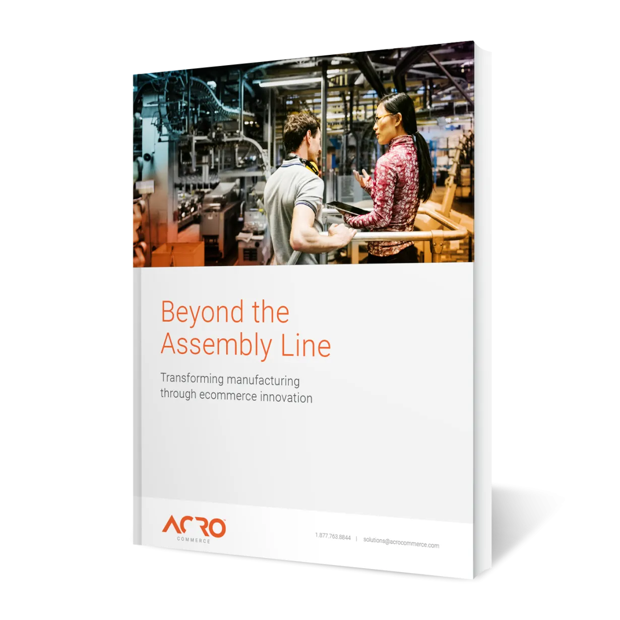 Beyond the Assembly Line-Transforming Manufacturing Through Ecommerce Innovation | Whitepaper | Book layout