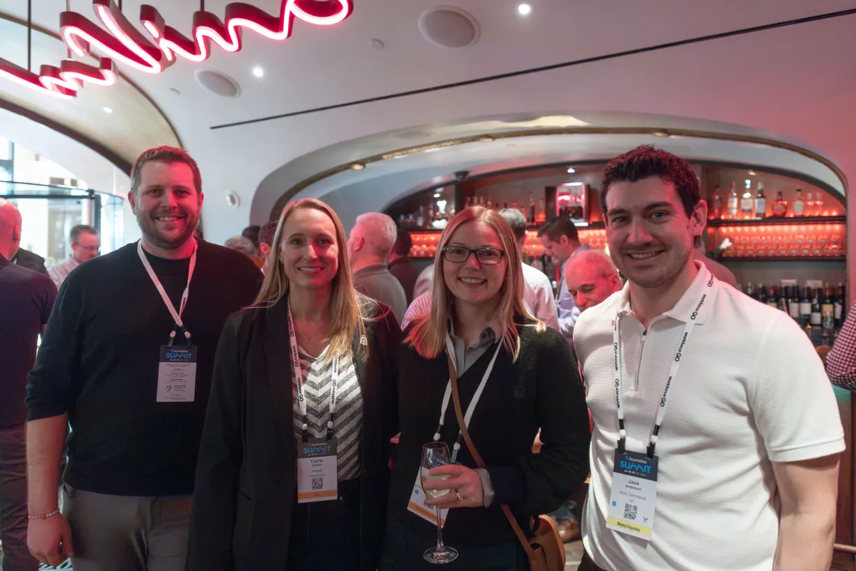 Acumatica Summit 2025 | Kyle & Jace Enjoying Cocktail Hour With Shopify | Acro Commerce