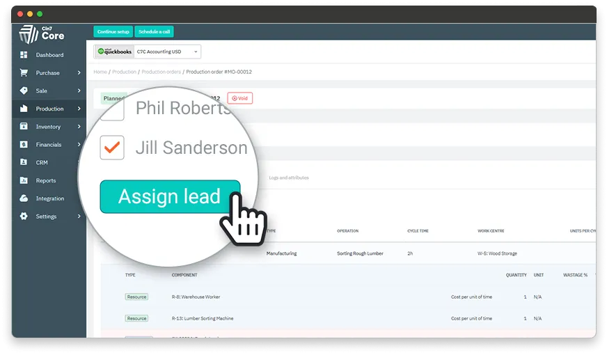 Assign Lead