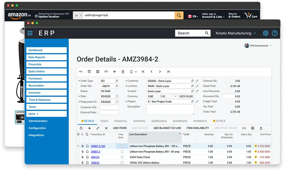 Marketplace Integration