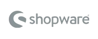 Shopware Logo - Small, Greyscale