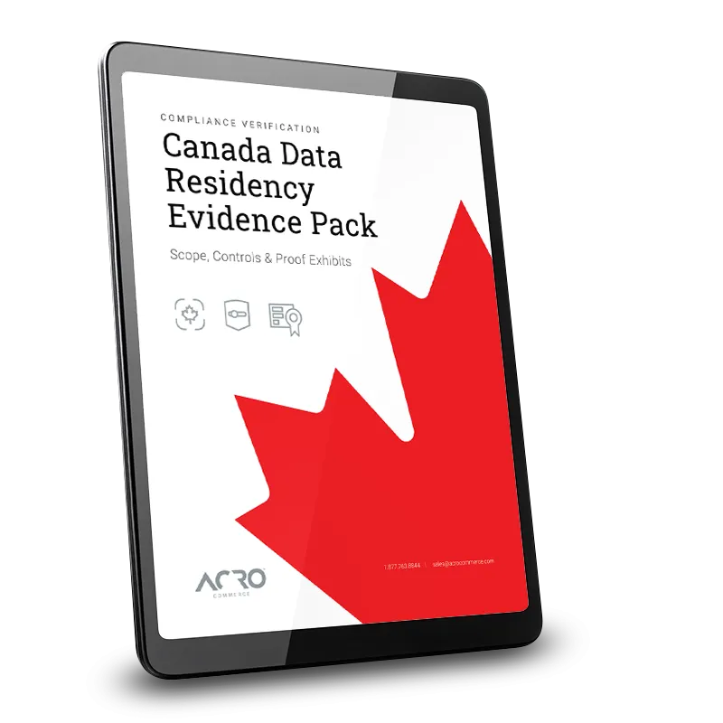 PDF Download Cover - Canada Data Residency Evidence Pack