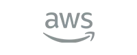 Greyscale Amazon Web Service Logo