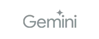 Greyscale Gemini LLM Logo