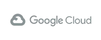 Greyscale Google Cloud Logo