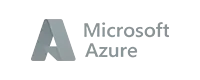 Greyscale Microsoft Azure Logo