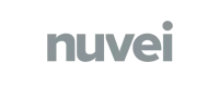 Nuvei payment solutions - greyscale logo