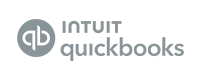 Greyscale Intuit Quickbooks logo