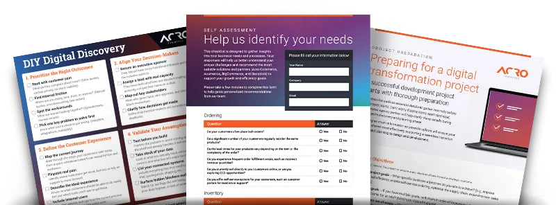 Ecommerce planning toolbox document covers