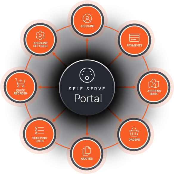 B2B Self Serve Business Portal Dashboard