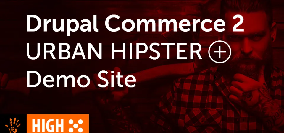 Drupal Commerce 2 Urban Hipster Plus Demo