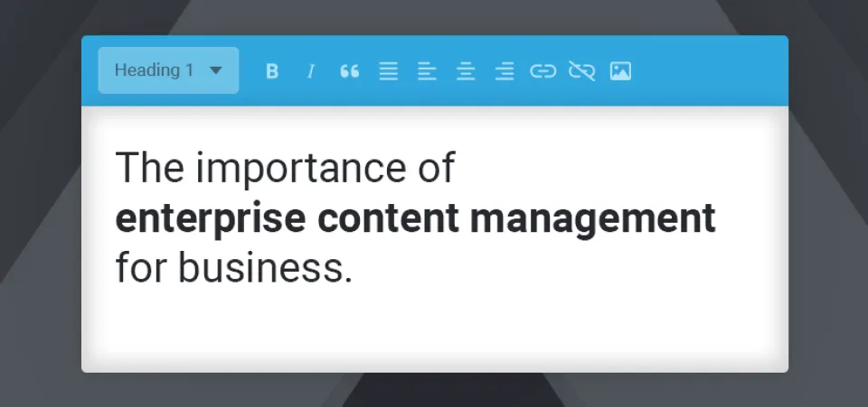 Enterprise content management business benefits | Acro Media