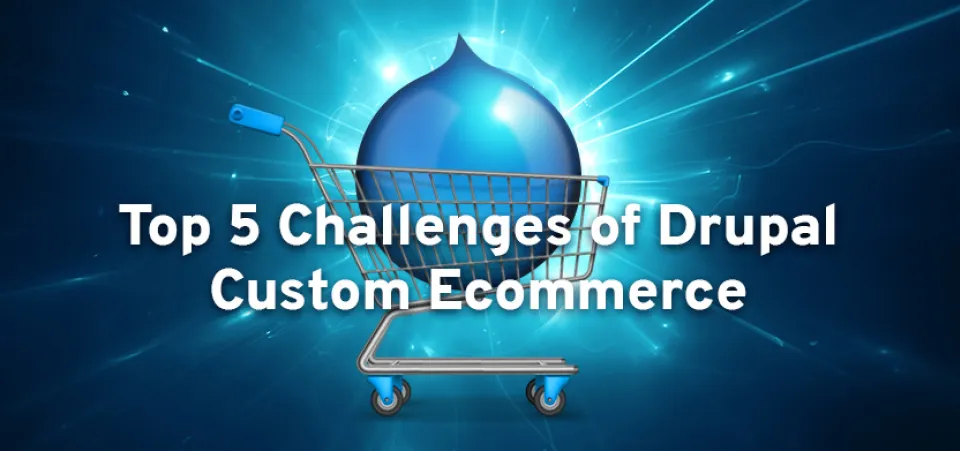 Top 5 challenges of Drupal custom ecommerce development | Acro Commerce