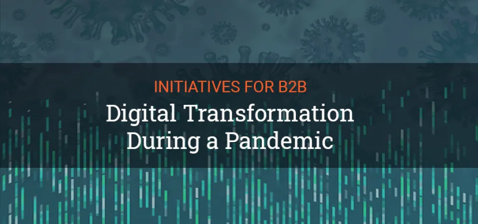 Initiatives for B2B digital transformation during a pandemic | Acro Commerce